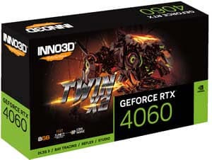 کارت گرافیک RTX 4060 INNO3D مدل RTX 4060 TWIN X2 8GB — تصویر ۱۰