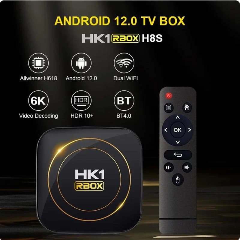 اندروید باکس مدل HK1 RBOX H8S 4/64GB — تصویر ۹