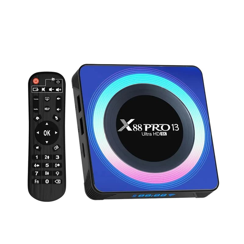 اندروید باکس مدل X88 Pro 13 Blue 4/64GB — تصویر ۵