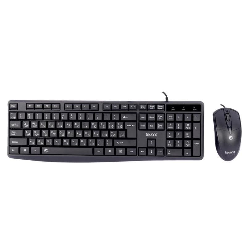 کیبورد و ماوس بیاند سیمدار مدل BMK-3375