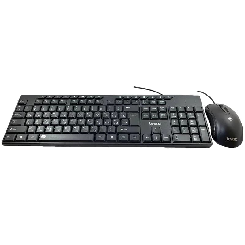 کیبورد و ماوس بیاند سیمدار مدل BMK-4222