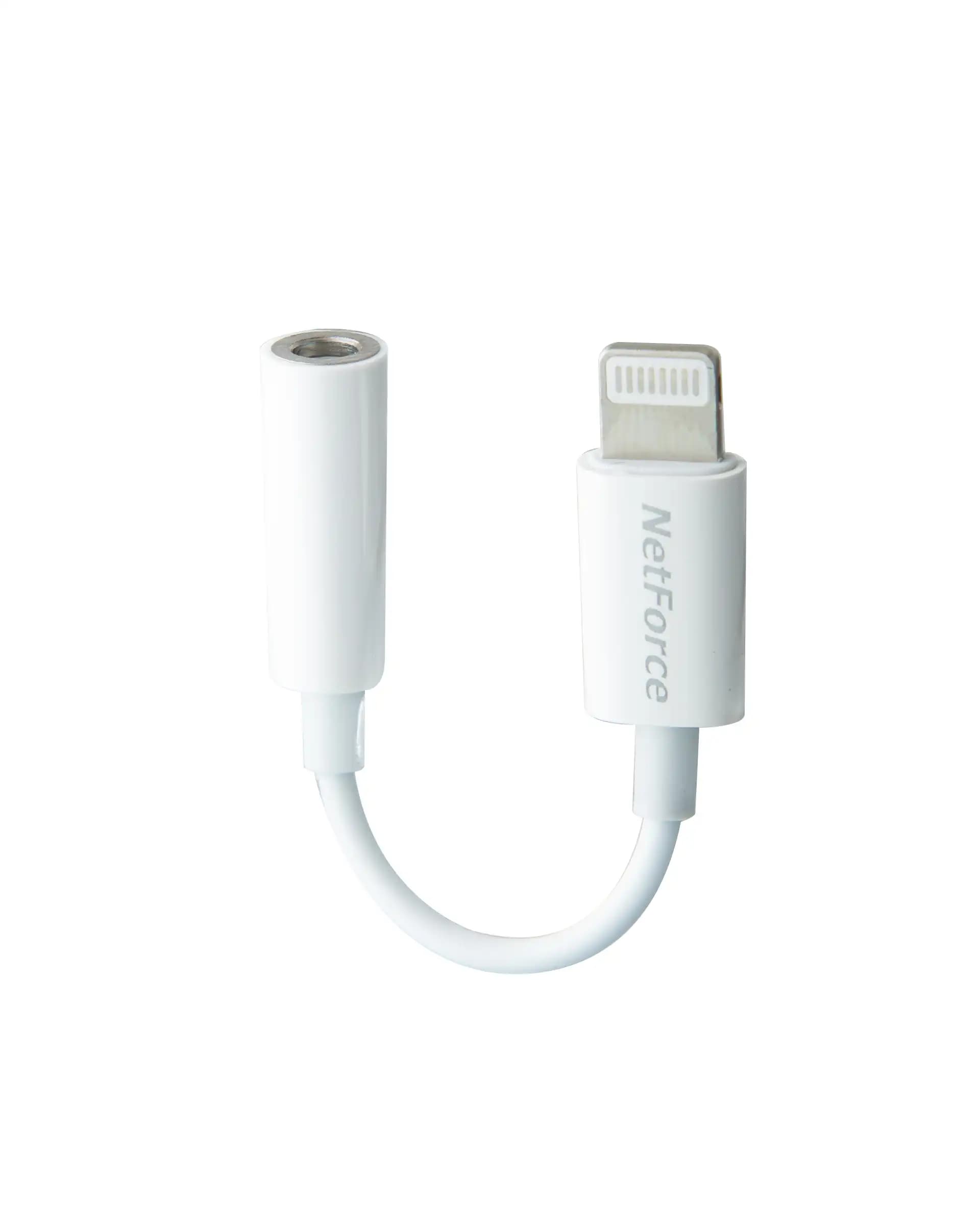کابل تبدیل Lightning به AUX نت فورس مدل NC-09 — تصویر ۳