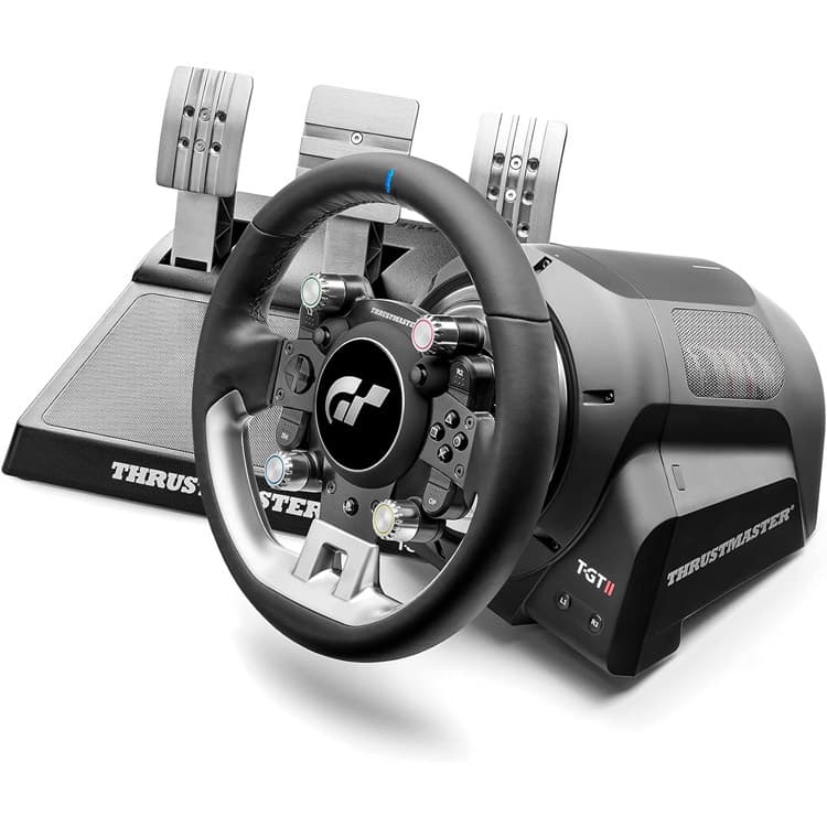 فرمان بازی Thrustmaster T-GT II برای پلی استیشن 4 / 5 و PC — تصویر ۲