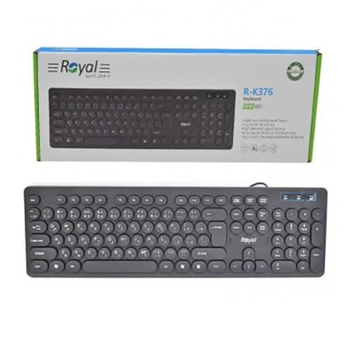 کیبورد سیمدار Royal K376
