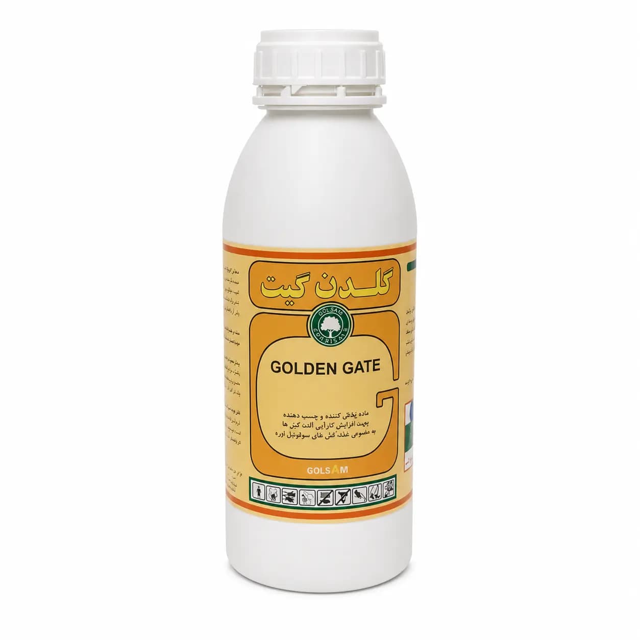 مویان گلدن گیت گل‌سم (ماده پخش‌کننده و چسبنده) بطری ۱ لیتری (فروش عمده – کارتن ۱۲ عددی) — تصویر ۸