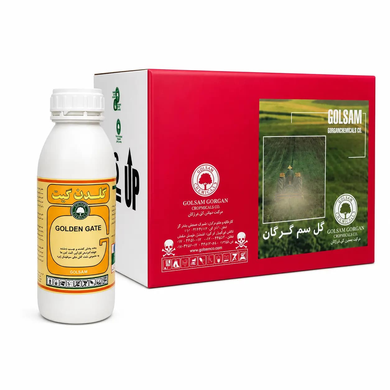 مویان گلدن گیت گل‌سم (ماده پخش‌کننده و چسبنده) بطری ۱ لیتری (فروش عمده – کارتن ۱۲ عددی) — تصویر ۲