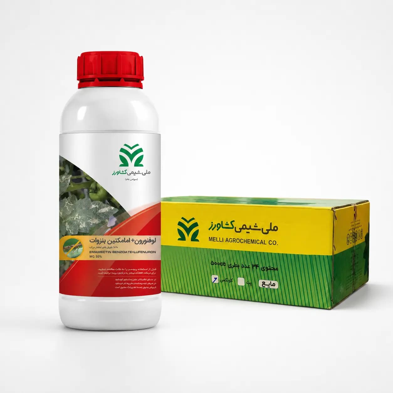 حشره‌کش پروکلیم فیت آریا شیمی ۵۰٪ WG بسته ۱۰۰ گرمی (فروش عمده – کارتن ۱۰۰ عددی)