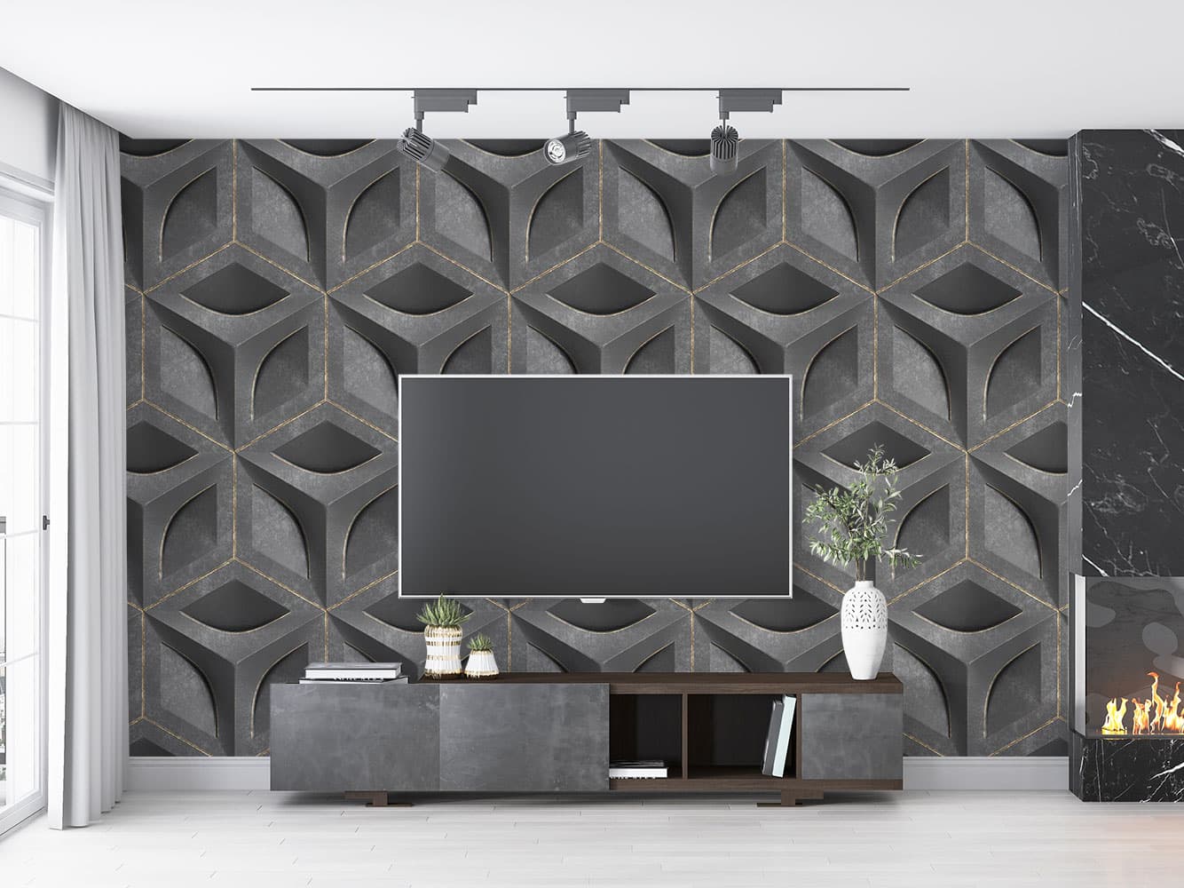 پوستر دیواری اشکال هندسی M10038700 — تصویر ۹
