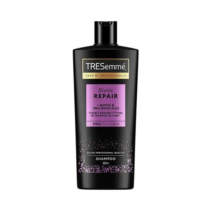 شامپو بیوتین ترمیم کننده ترزمه tresemme — تصویر ۴