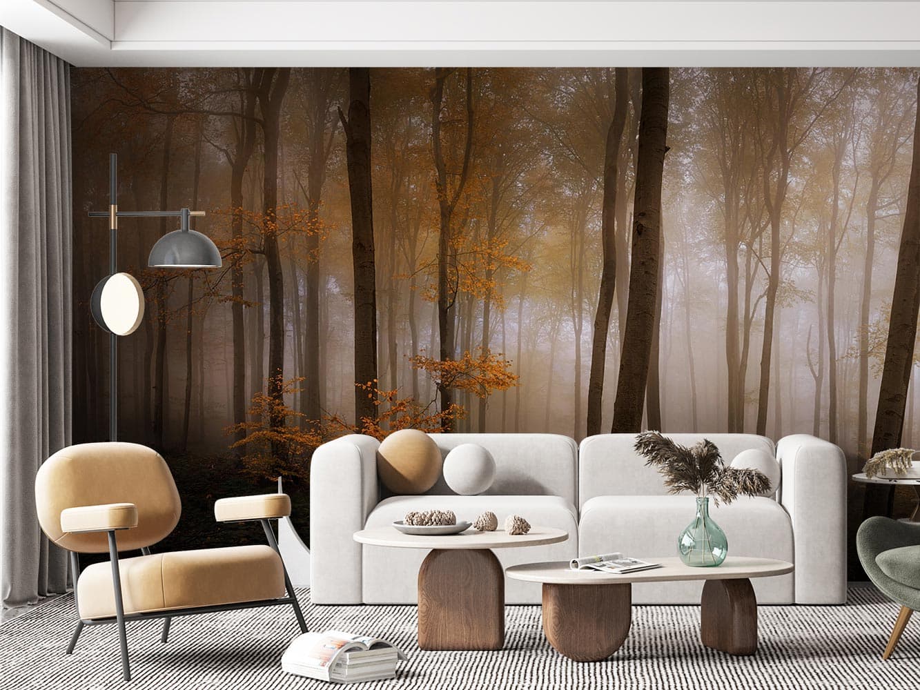 پوستر دیواری منظره طبیعت جنگل M10053310