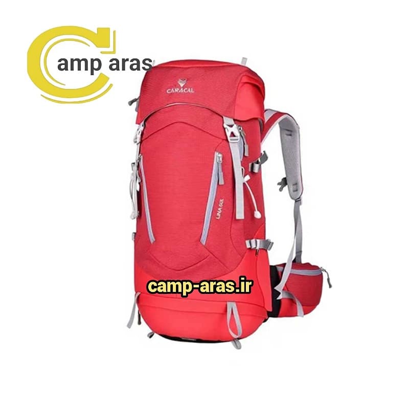 کوله پشتی 50 لیتر لینا کاراکال CARACAL LINA CA-B4007 — تصویر ۱۲