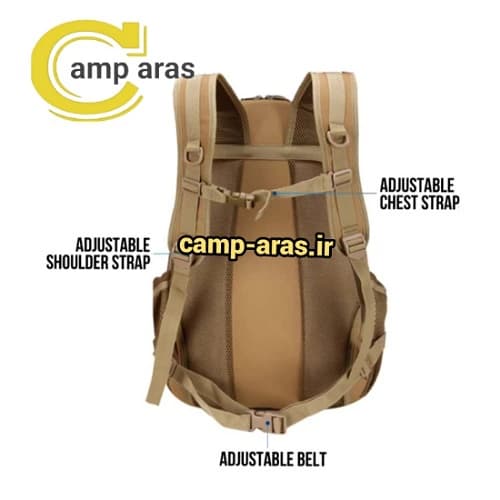 کوله تاکتیکال دوشی 25 لیتر مدل Hagell OutBack — تصویر ۸