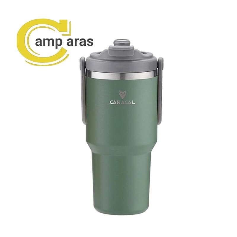 ماگ دوجداره سفری 900 میلی لیتر کاراکال Caracal
