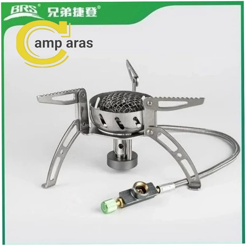سرشعله کوهنوردی شیلنگ دار BRS کد BRS-107 تاشو