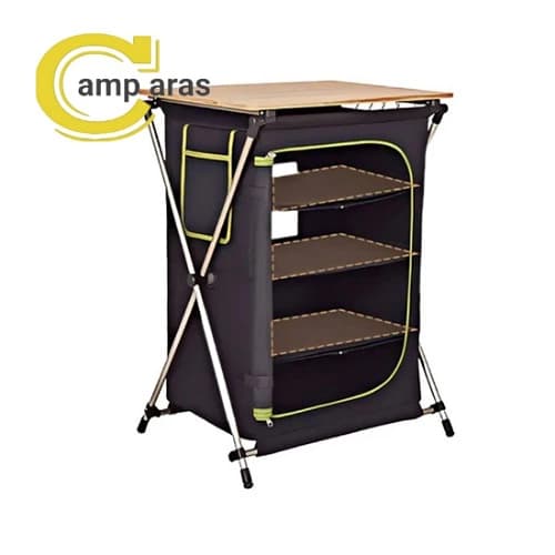 میز تاشو آشپزی کابینت دار اتپا کد ATEPA AC2001 — تصویر ۱۰