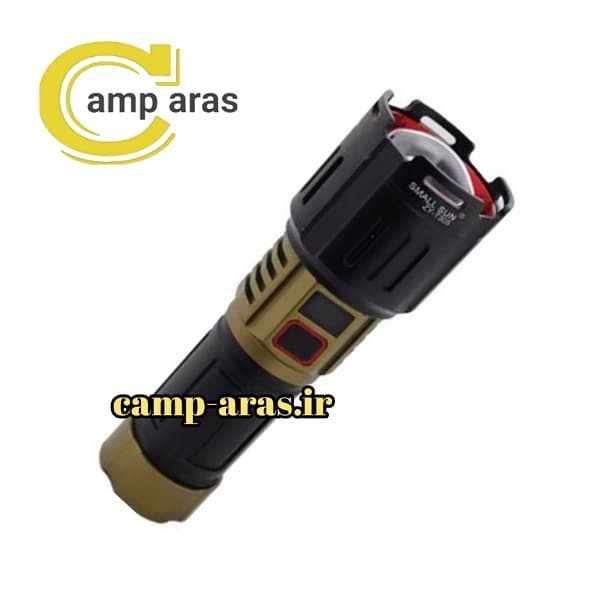 چراغ قوه شارژی اسمال سان مدل ZY-T305 زوم دار — تصویر ۱۲
