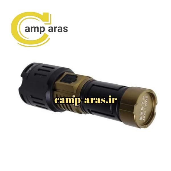 چراغ قوه شارژی اسمال سان مدل ZY-T305 زوم دار — تصویر ۵