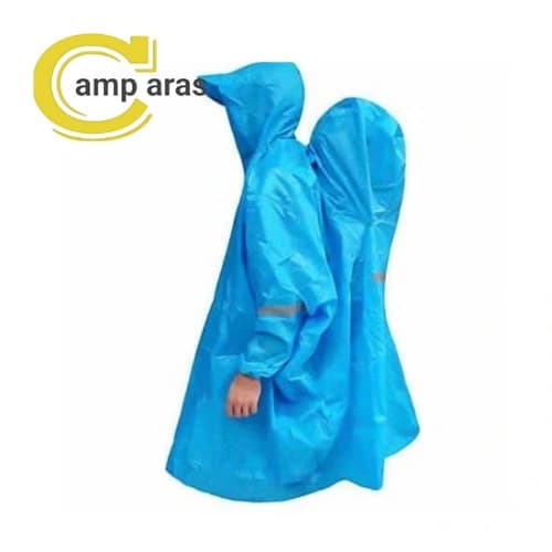 پانچو بارانی کلاه دار کمپسور کد BL-032 جاکوله دار — تصویر ۱۱