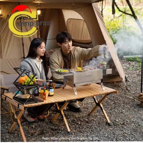 گریل و باربیکیو هیزمی نیچرهایک کد CNH22CJ016 — تصویر ۸