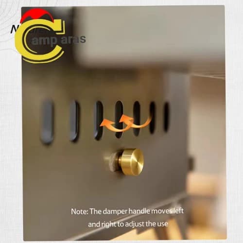 گریل و باربیکیو هیزمی نیچرهایک کد CNH22CJ016 — تصویر ۹