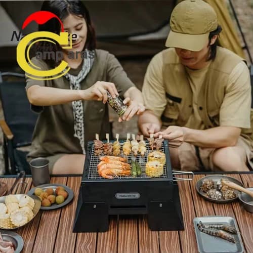 باربیکیو زغالی تاشو نیچرهایک مدل CNK2450CF017 — تصویر ۹