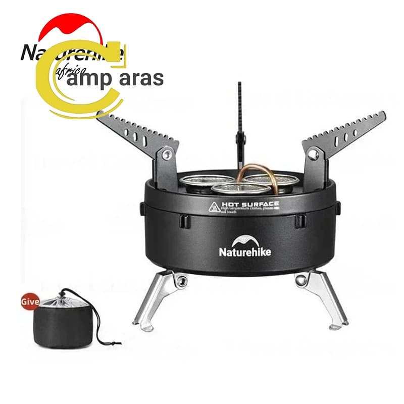 سرشعله سه شعله نیچرهایک کد CNK2450CF013 شلنگ دار — تصویر ۲