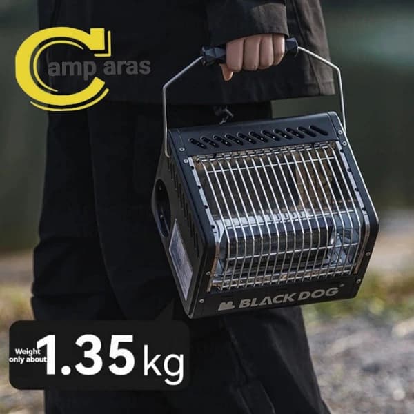 بخاری گازی چندکاره بلک‌ داگ مدل CBD2450CF021 رومیزی — تصویر ۵