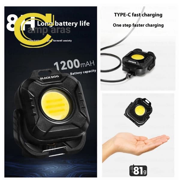 پروژکتور شارژی جیبی بلک داگ کد CBD2550ZM017 — تصویر ۹