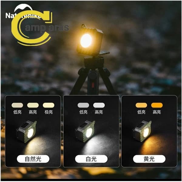 چراغ شارژی جیبی نیچرهایک مدل CNK2450ZM014 — تصویر ۶