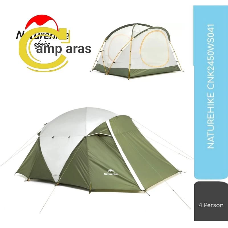چادر دوپوش 4 نفره نیچرهایک CNK2450WS041 تونلی