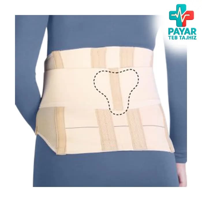 کمربند پد دار لومبوساکرال طب و صنعت کد 53400 — تصویر ۱۰