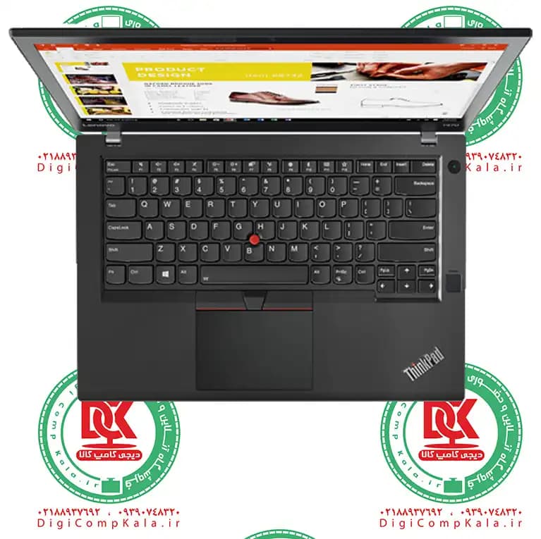 لپ تاپ 14 اینچ لنوو Lenovo ThinkPad T470 Intel Core i7 7700HQ Nvidi aGeforce MX930 2GB FullHD IPS نسل 7 اینتل سری قوی HQ گ