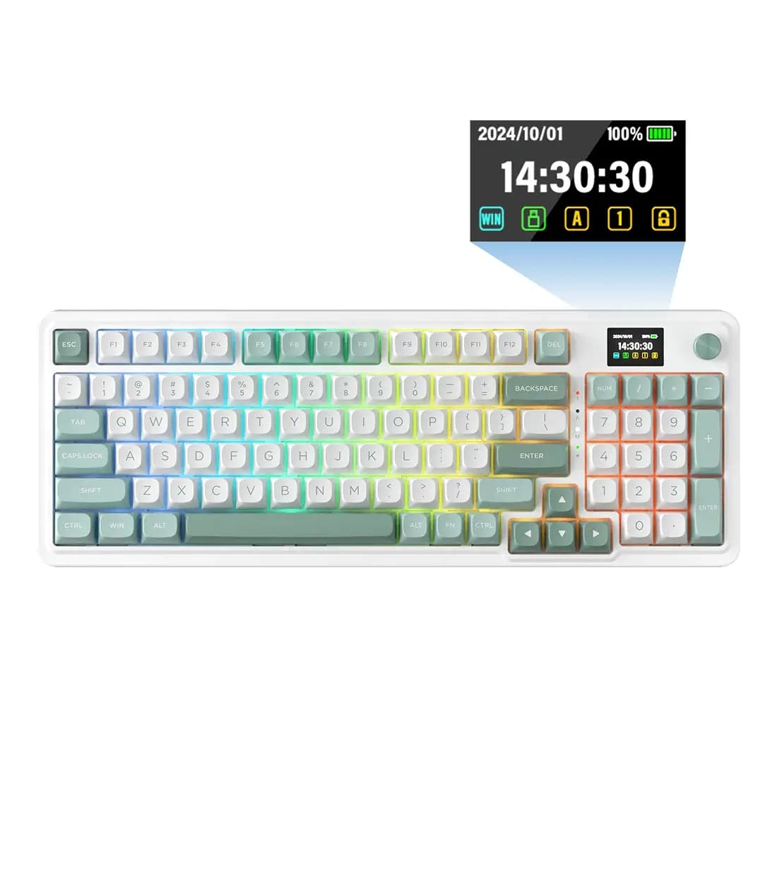 کیبورد بی سیم گیمینگ ردراگون مدل GALATIN K719WG PRO — تصویر ۶