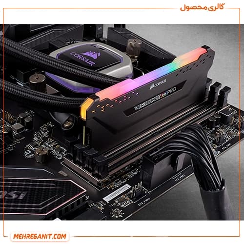 رم دسکتاپ کورسیر تک کاناله مدل VENGEANCE RGB PRO 8GB 3200MHz CL16 — تصویر ۳