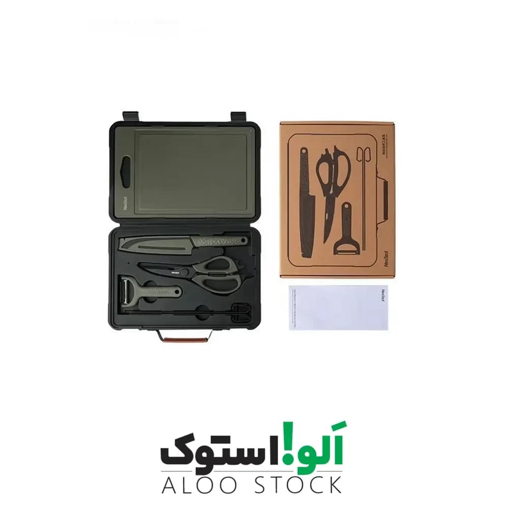 ست ابزار باربیکیو شیائومی مدل Xiaomi Nextool Barbecue Tool Set Camping Outdoor NE20261 — تصویر ۵