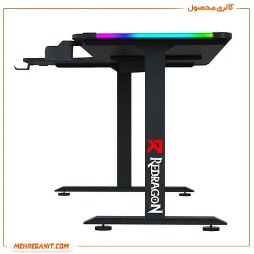میز گیمینگ ردراگون مدل GD-3200-XL 180cm RGB — تصویر ۵