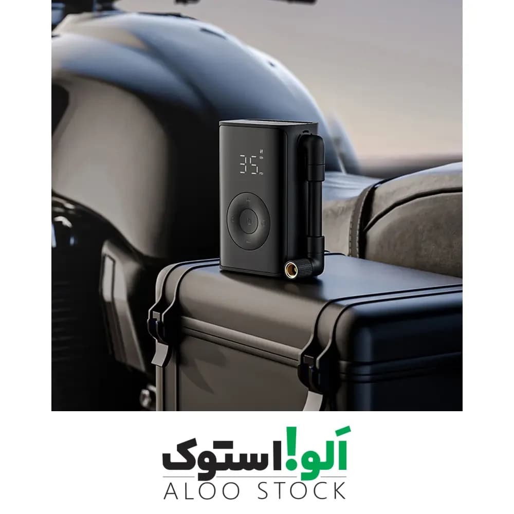 پمپ باد شیائومی مدل Mijia Portable Air Compressor MJBXCQBQW — تصویر ۹