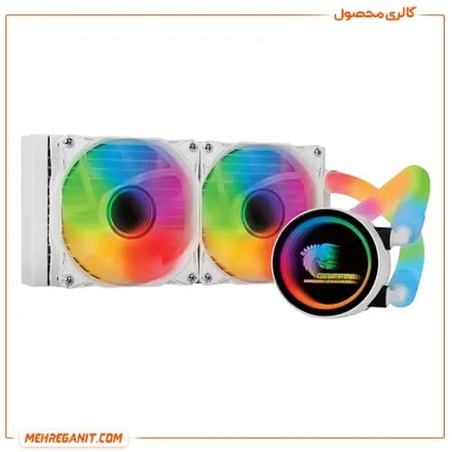 فن سی پی یو گرین مدل GLACIER 240 STREAM-ARGB — تصویر ۶