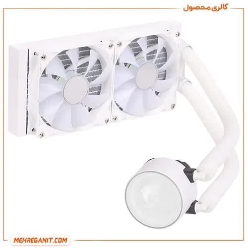 فن سی پی یو گرین مدل GLACIER 240 STREAM-ARGB — تصویر ۷