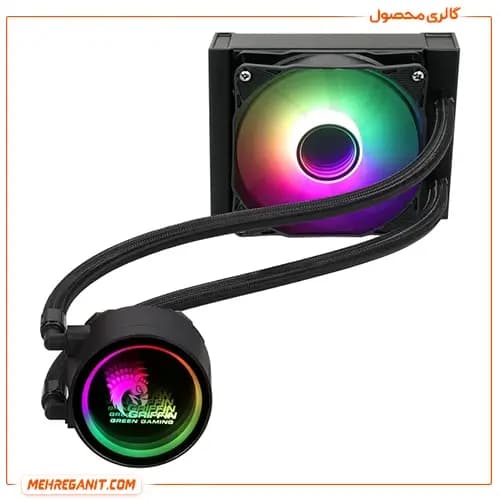 فن سی پی یو گرین مدل GLACIER 120 ECO-ARGB — تصویر ۸