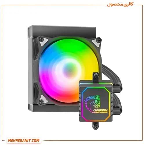 فن سی پی یو گرین مدل GLACIER 120 ARGB — تصویر ۴