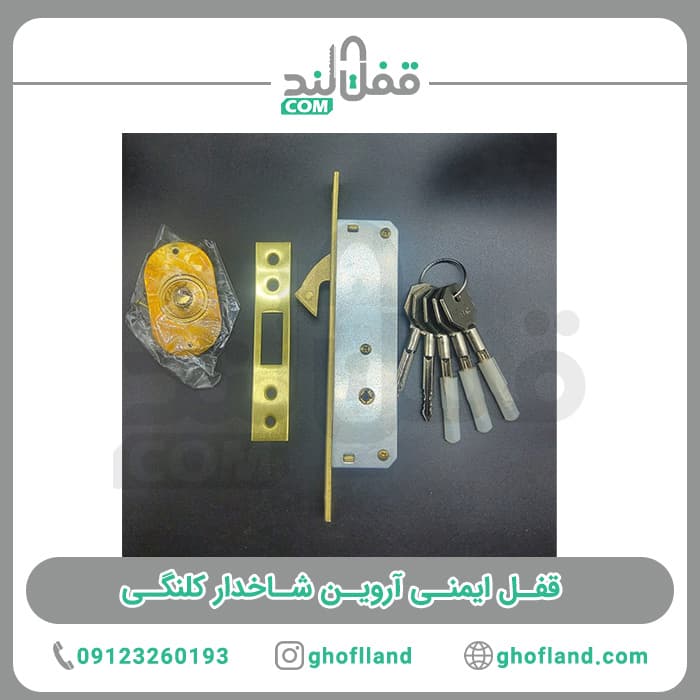 قفل شاخدار آروین — تصویر ۶