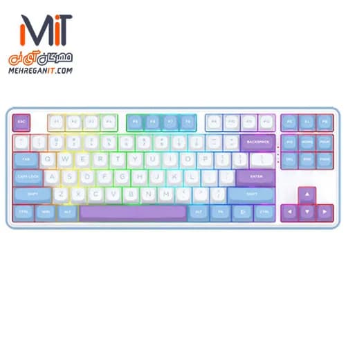 کیبورد بی سیم گیمینگ ردراگون مدل K707 WBP