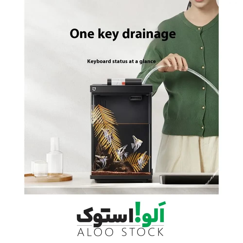 آکواریوم هوشمند شیائومی مدل Xiaomi Mijia Smart Desktop Fish Tank Aquarium 10L MYG200 — تصویر ۷