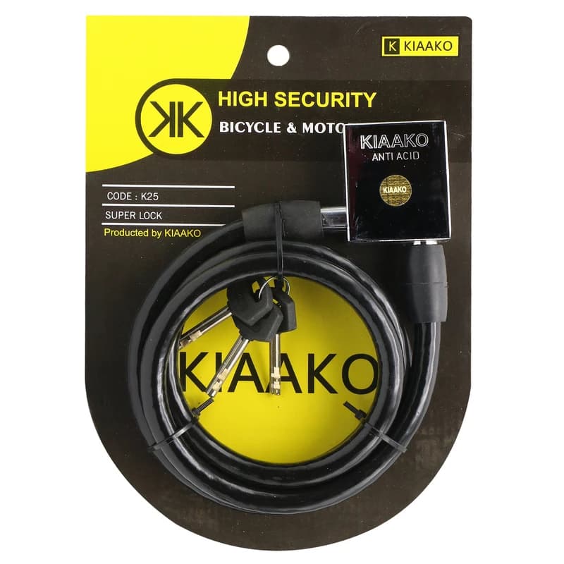 قفل موتور سیکلت کیاآکو مدل K 25 — تصویر ۸