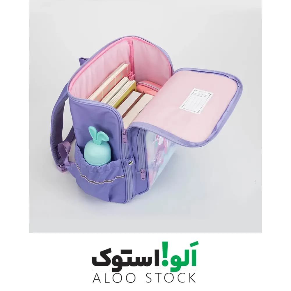 کوله پشتی مدرسه ضدباکتری شیائومی Kala.Y Sheep Antibacterial And Lightening Function School Bag Kids Series — تصویر ۷