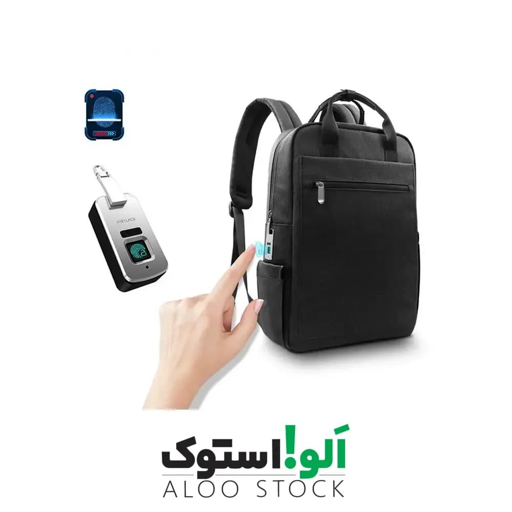 کوله ضدسرقت با حسگر اثر انگشت Backpack Fingerprint Lock — تصویر ۷