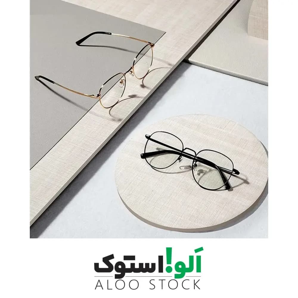 عینک محافظ نور آبی مدل Xiaomi Mijia Anti-Blue Light Glasses Titanium Lightweight HMJ01RM — تصویر ۷