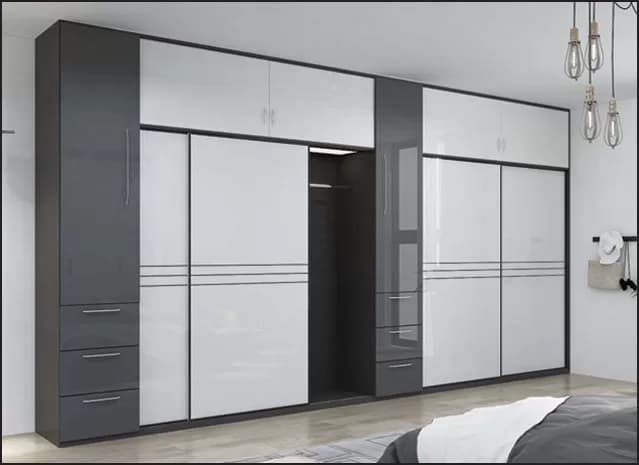 مکانیزم تاپ لاین RM2 دو درب توکار با عرض حداکثر ۳۰۰ فانتونی K323