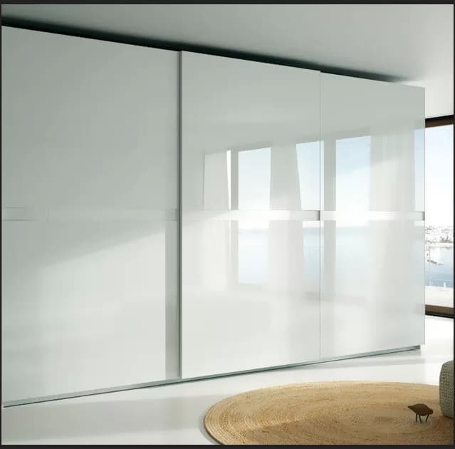 مکانیزم تاپ لاین 3600mm سه درب چوبی روكار حداکثر عرض هر درب 1200mm فانتونی K126